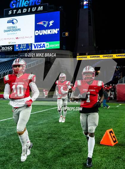 Thumbnail 2 in King Philip Regional vs. Catholic Memorial (MIAA Division 2 Final) photogallery.