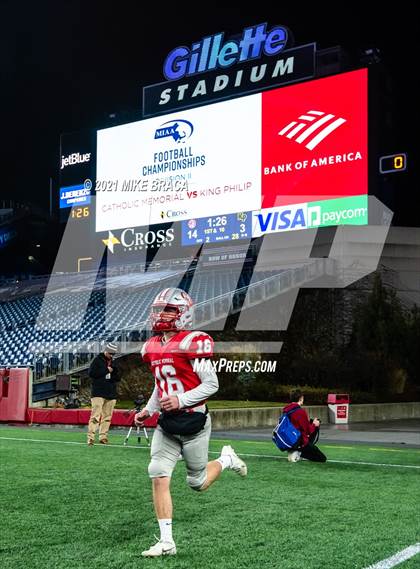 Thumbnail 1 in King Philip Regional vs. Catholic Memorial (MIAA Division 2 Final) photogallery.