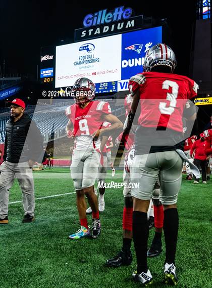 Thumbnail 3 in King Philip Regional vs. Catholic Memorial (MIAA Division 2 Final) photogallery.