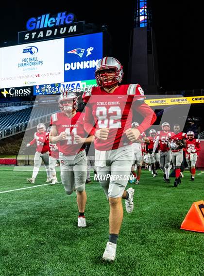 Thumbnail 2 in King Philip Regional vs. Catholic Memorial (MIAA Division 2 Final) photogallery.