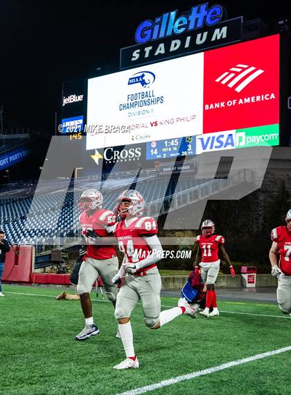 Thumbnail 2 in King Philip Regional vs. Catholic Memorial (MIAA Division 2 Final) photogallery.