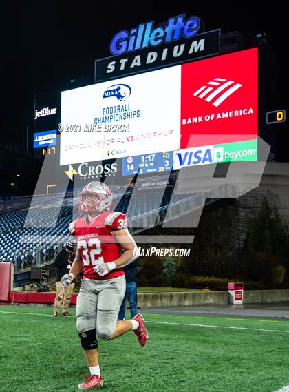 Thumbnail 3 in King Philip Regional vs. Catholic Memorial (MIAA Division 2 Final) photogallery.
