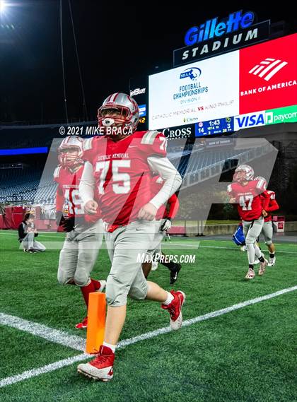 Thumbnail 1 in King Philip Regional vs. Catholic Memorial (MIAA Division 2 Final) photogallery.