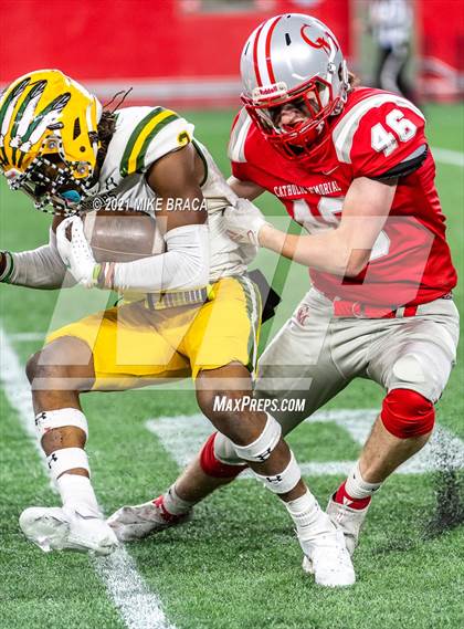 Thumbnail 1 in King Philip Regional vs. Catholic Memorial (MIAA Division 2 Final) photogallery.