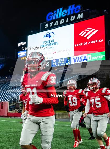 Thumbnail 2 in King Philip Regional vs. Catholic Memorial (MIAA Division 2 Final) photogallery.