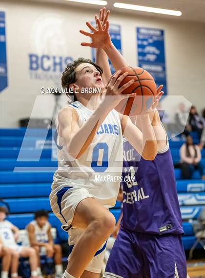 Thumbnail 3 in Muncie Central @ Indianapolis  Bishop Chatard photogallery.