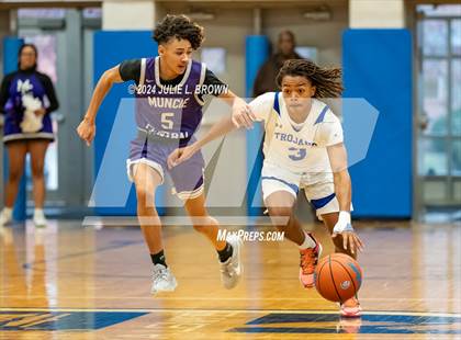 Thumbnail 2 in Muncie Central @ Indianapolis  Bishop Chatard photogallery.