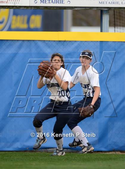 Thumbnail 2 in St. Charles Catholic vs Ursuline Academy  (SCC Jamboree) photogallery.