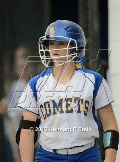 Thumbnail 2 in St. Charles Catholic vs Ursuline Academy  (SCC Jamboree) photogallery.