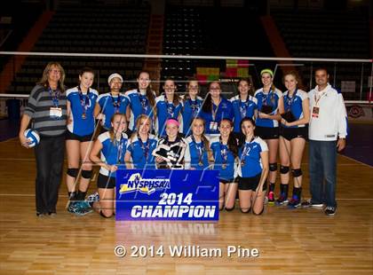Thumbnail 3 in Williamsville South vs. John Glenn (NYSPHSAA Class B Final) photogallery.