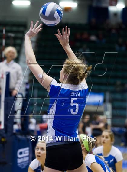 Thumbnail 1 in Williamsville South vs. John Glenn (NYSPHSAA Class B Final) photogallery.