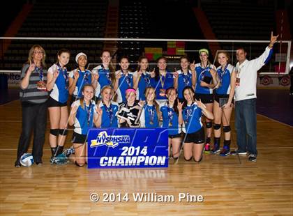 Thumbnail 2 in Williamsville South vs. John Glenn (NYSPHSAA Class B Final) photogallery.