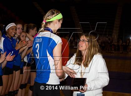 Thumbnail 2 in Williamsville South vs. John Glenn (NYSPHSAA Class B Final) photogallery.