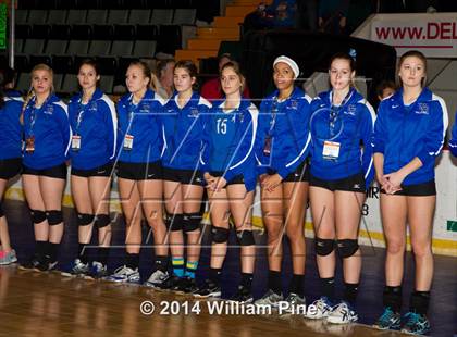 Thumbnail 2 in Williamsville South vs. John Glenn (NYSPHSAA Class B Final) photogallery.