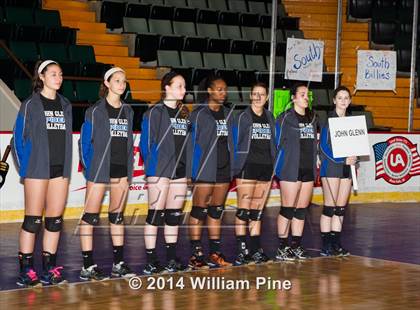 Thumbnail 1 in Williamsville South vs. John Glenn (NYSPHSAA Class B Final) photogallery.