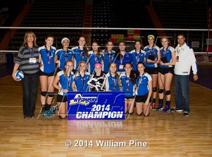 Thumbnail 1 in Williamsville South vs. John Glenn (NYSPHSAA Class B Final) photogallery.