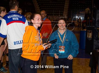 Thumbnail 3 in Williamsville South vs. John Glenn (NYSPHSAA Class B Final) photogallery.