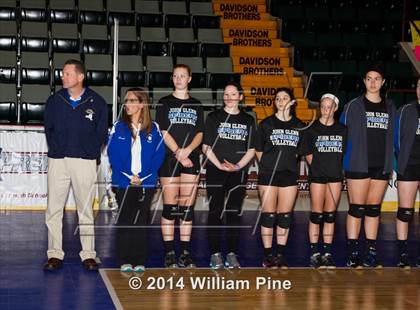 Thumbnail 3 in Williamsville South vs. John Glenn (NYSPHSAA Class B Final) photogallery.