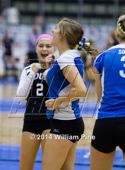 Thumbnail 1 in Williamsville South vs. John Glenn (NYSPHSAA Class B Final) photogallery.
