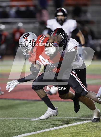 Thumbnail 3 in Rancho Verde vs. Glendora (CIF SS Division 6 Quarter Final) photogallery.