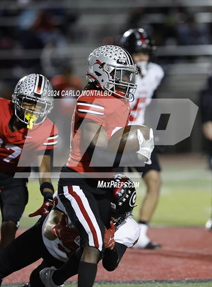 Thumbnail 3 in Rancho Verde vs. Glendora (CIF SS Division 6 Quarter Final) photogallery.