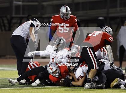 Thumbnail 3 in Rancho Verde vs. Glendora (CIF SS Division 6 Quarter Final) photogallery.