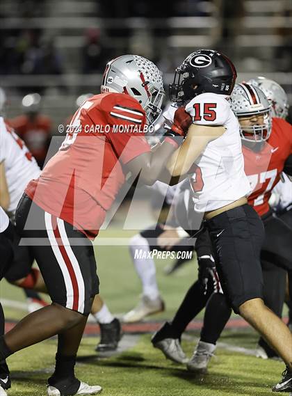 Thumbnail 3 in Rancho Verde vs. Glendora (CIF SS Division 6 Quarter Final) photogallery.