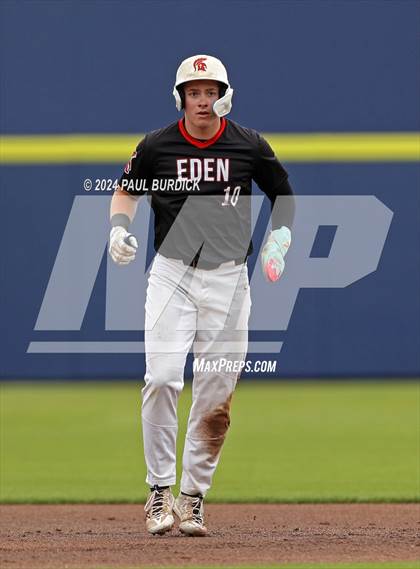 Thumbnail 1 in Eden Christian Academy vs. Faith Christian Academy (PIAA 1A Championship) photogallery.