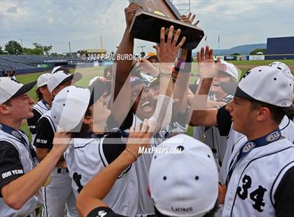 Thumbnail 2 in Eden Christian Academy vs. Faith Christian Academy (PIAA 1A Championship) photogallery.