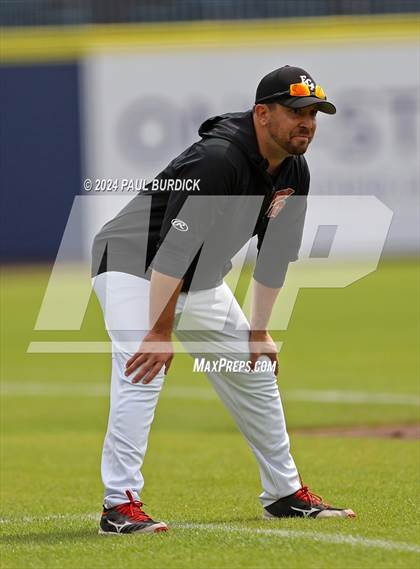 Thumbnail 1 in Eden Christian Academy vs. Faith Christian Academy (PIAA 1A Championship) photogallery.