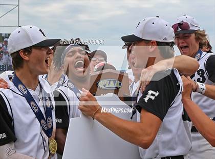 Thumbnail 3 in Eden Christian Academy vs. Faith Christian Academy (PIAA 1A Championship) photogallery.