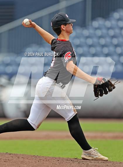 Thumbnail 2 in Eden Christian Academy vs. Faith Christian Academy (PIAA 1A Championship) photogallery.