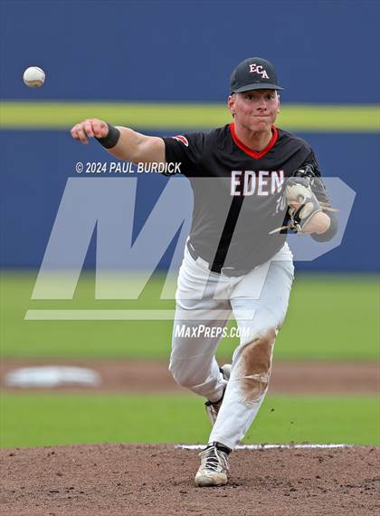 Thumbnail 3 in Eden Christian Academy vs. Faith Christian Academy (PIAA 1A Championship) photogallery.