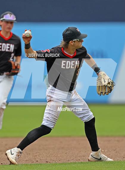 Thumbnail 1 in Eden Christian Academy vs. Faith Christian Academy (PIAA 1A Championship) photogallery.