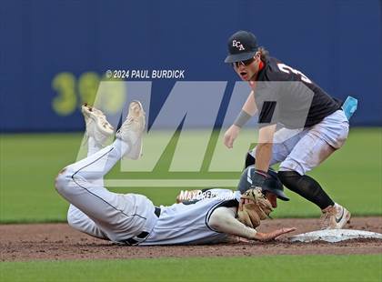Thumbnail 3 in Eden Christian Academy vs. Faith Christian Academy (PIAA 1A Championship) photogallery.