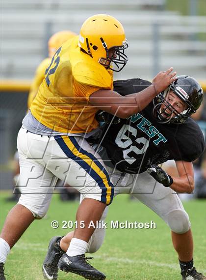 Thumbnail 1 in West Johnston vs. Cape Fear (West Johnston Jamboree) photogallery.