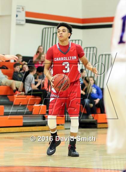 Thumbnail 1 in Lexington vs Carrollton (I-70 vs. MRVC East Challenge Tournament) photogallery.