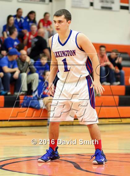 Thumbnail 1 in Lexington vs Carrollton (I-70 vs. MRVC East Challenge Tournament) photogallery.
