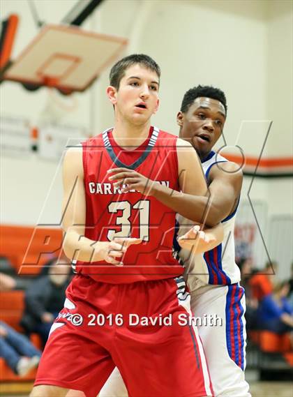 Thumbnail 2 in Lexington vs Carrollton (I-70 vs. MRVC East Challenge Tournament) photogallery.