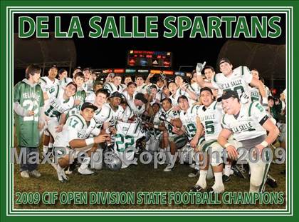 Thumbnail 1 in De La Salle vs. Crenshaw (CIF State Open Division Final) photogallery.