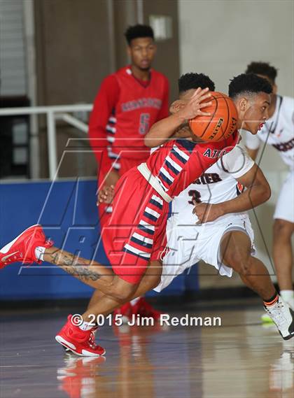 Thumbnail 2 in Atascocita vs. Lancaster (McDonald's Texas Invitational) photogallery.