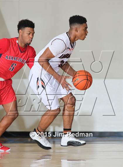 Thumbnail 2 in Atascocita vs. Lancaster (McDonald's Texas Invitational) photogallery.
