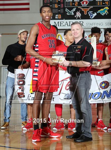 Thumbnail 1 in Atascocita vs. Lancaster (McDonald's Texas Invitational) photogallery.
