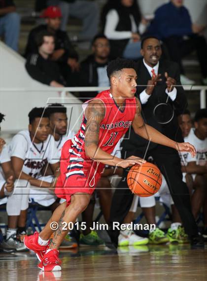 Thumbnail 3 in Atascocita vs. Lancaster (McDonald's Texas Invitational) photogallery.
