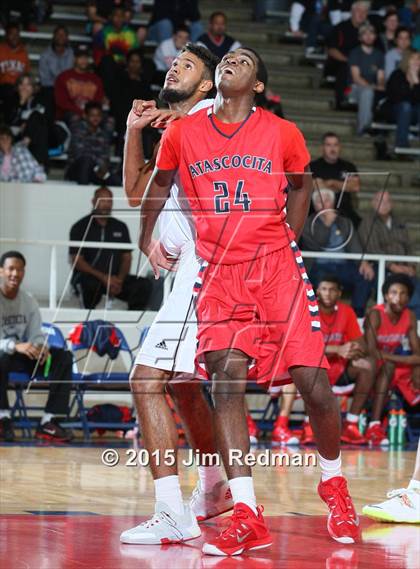 Thumbnail 3 in Atascocita vs. Lancaster (McDonald's Texas Invitational) photogallery.