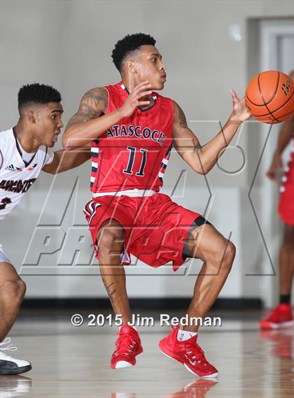 Thumbnail 2 in Atascocita vs. Lancaster (McDonald's Texas Invitational) photogallery.
