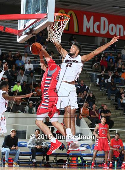 Thumbnail 3 in Atascocita vs. Lancaster (McDonald's Texas Invitational) photogallery.