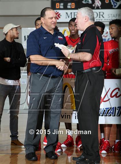 Thumbnail 2 in Atascocita vs. Lancaster (McDonald's Texas Invitational) photogallery.