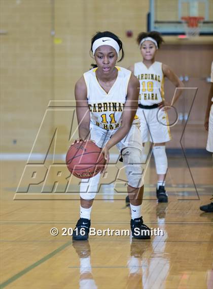 Thumbnail 2 in Cardinal O'Hara vs. Mount Mercy Academy (Monsignor Martin Class A Semifinal) photogallery.