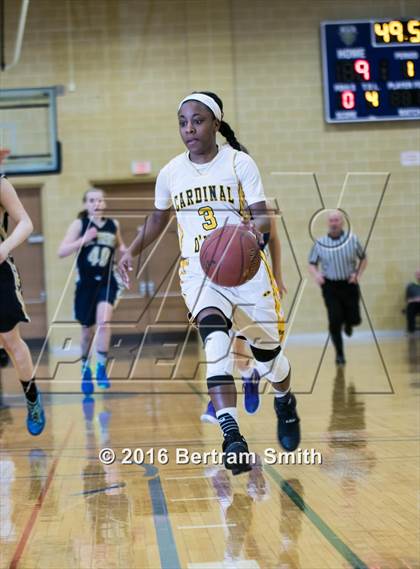 Thumbnail 3 in Cardinal O'Hara vs. Mount Mercy Academy (Monsignor Martin Class A Semifinal) photogallery.
